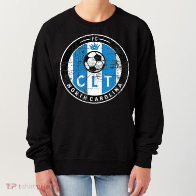 Charlotte CLT Original Design Jersey DISTRESSED  Women's Sweatshirt
