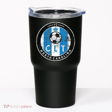 Charlotte CLT Original Design Jersey DISTRESSED  Tumbler