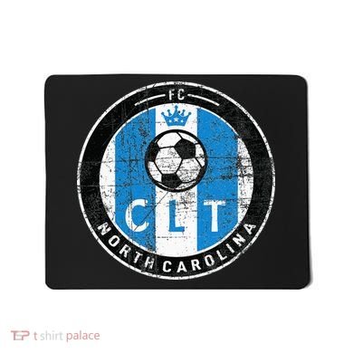 Charlotte CLT Original Design Jersey DISTRESSED  Mousepad