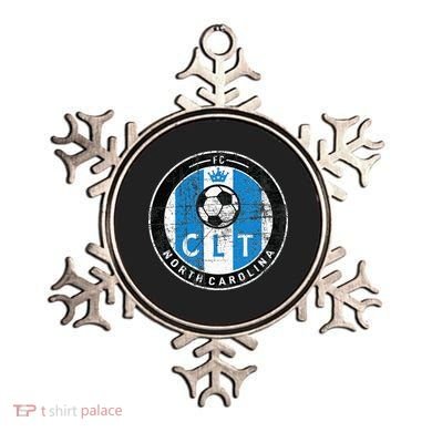 Charlotte CLT Original Design Jersey DISTRESSED  Ornament