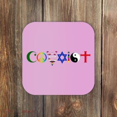 Coexist Coaster