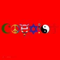 Coexist Santa Hat thumb 1