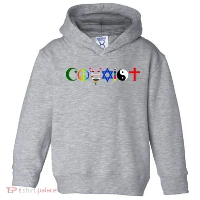 Coexist Toddler Hoodie