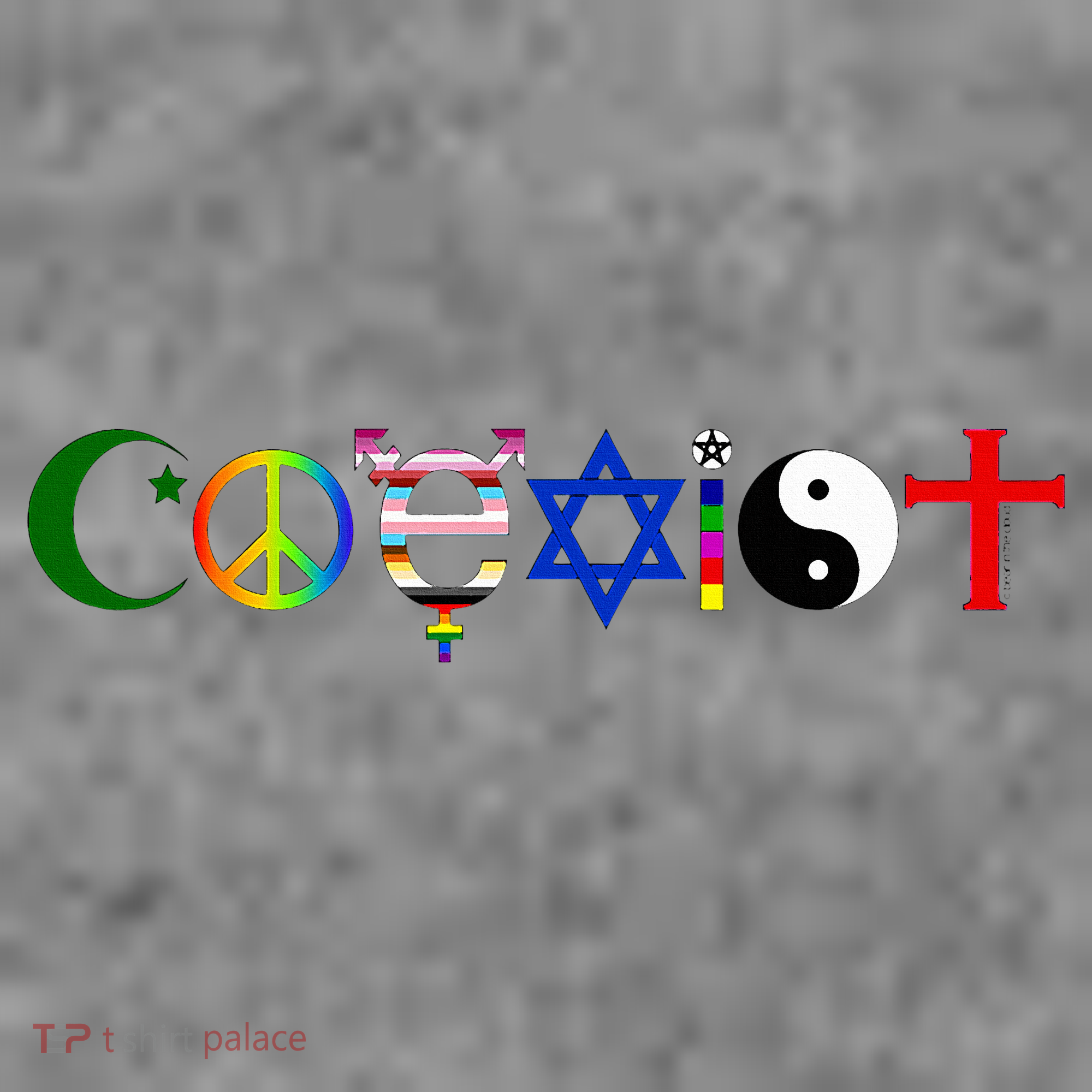 Coexist Toddler Hoodie
