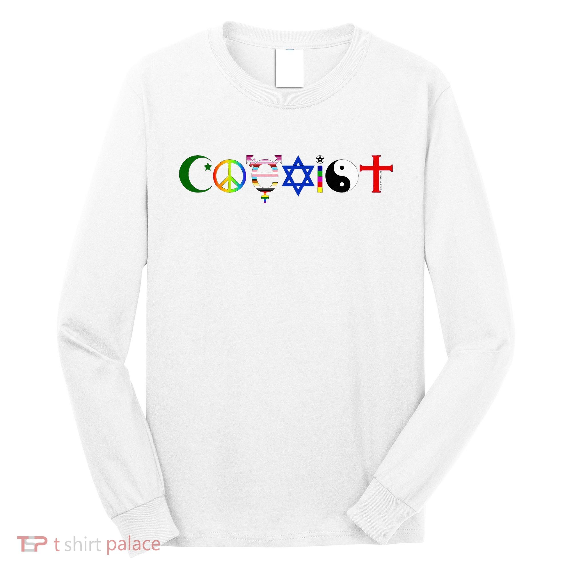 Coexist Long Sleeve Shirt