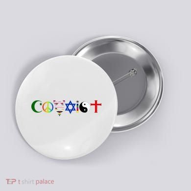 Coexist Button