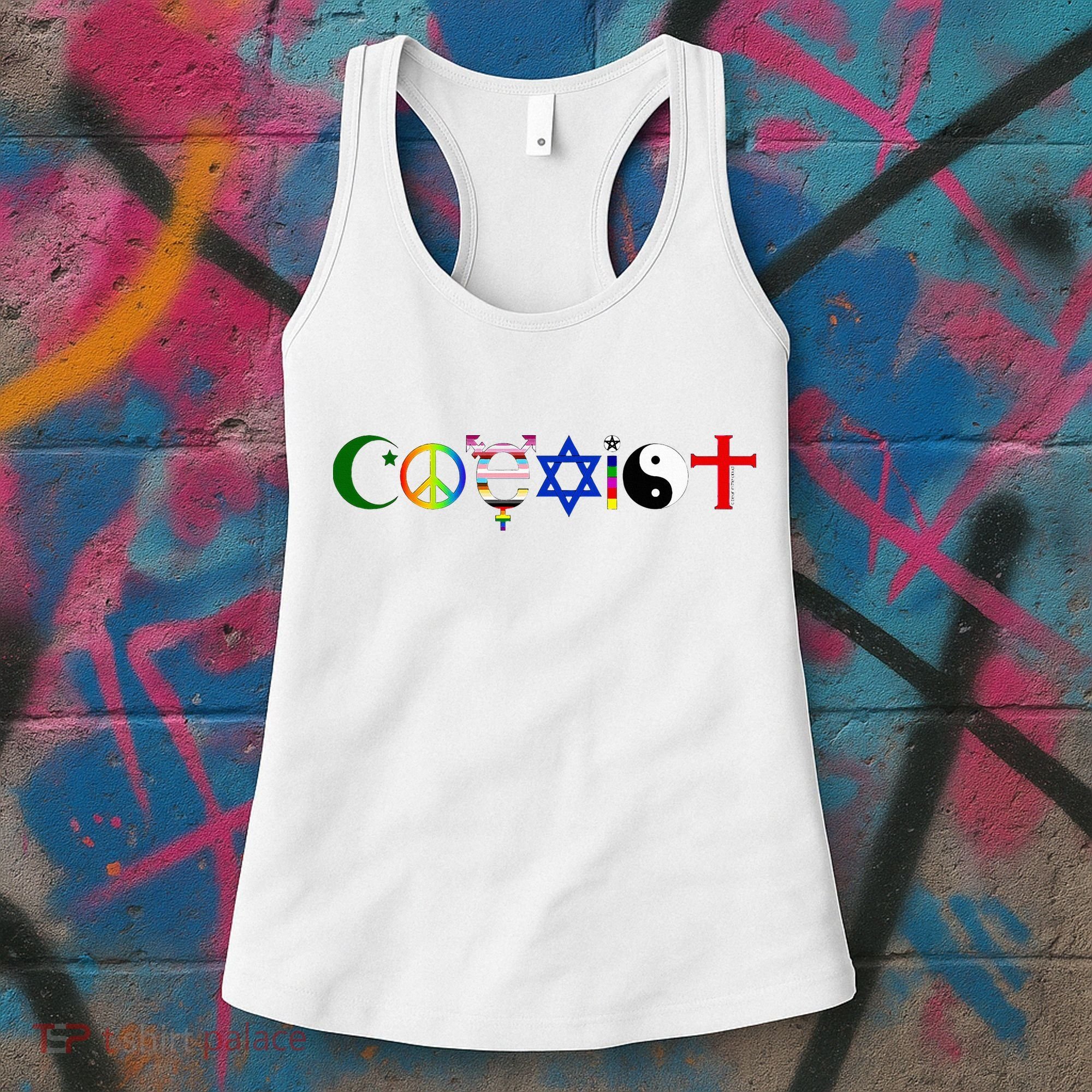 Coexist Women's Tank Top