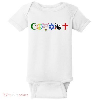 Coexist Baby Bodysuit