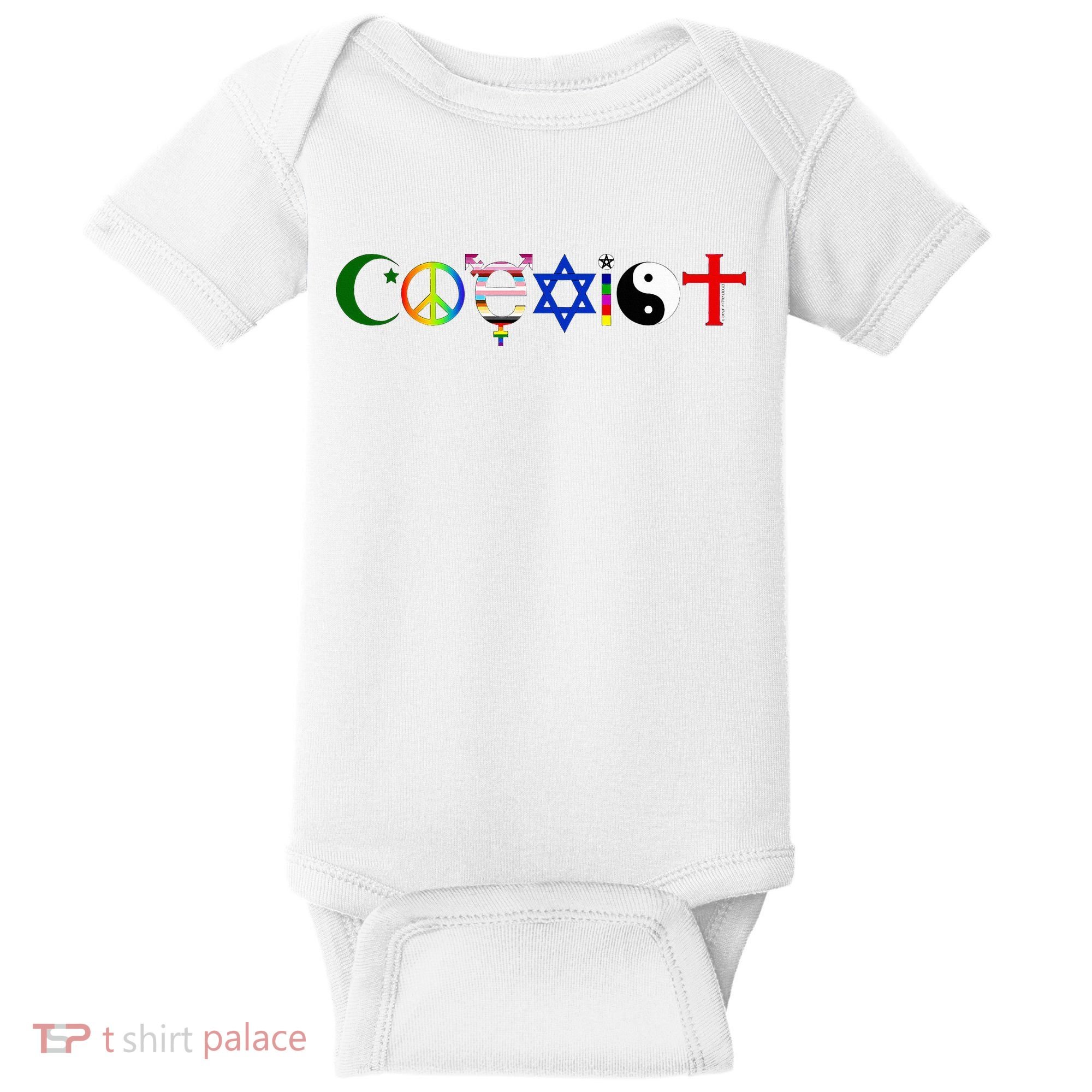 Coexist Baby Bodysuit