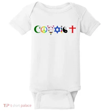 Coexist Baby Bodysuit