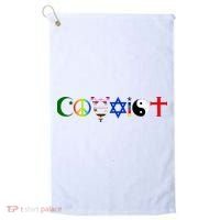 Coexist Golf Towel thumb 0