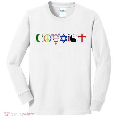 Coexist Kids Long Sleeve Shirt