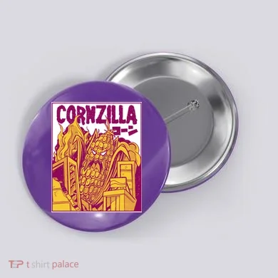 Cornzilla Button