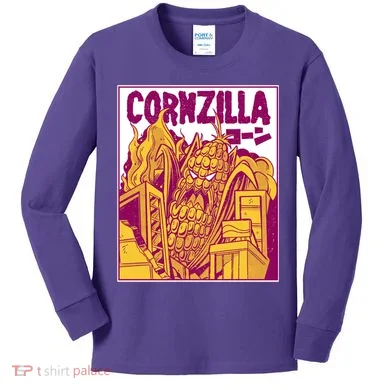 Cornzilla Kids Long Sleeve Shirt
