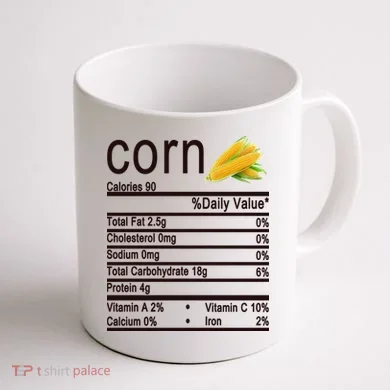 Corn Coffee Mug back