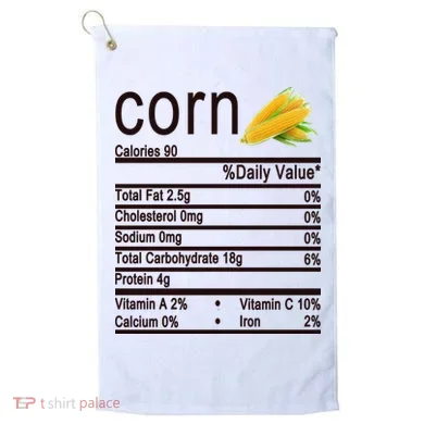 Corn Golf Towel