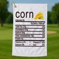 Corn Golf Towel thumb 1