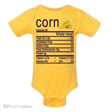 Corn Baby Bodysuit
