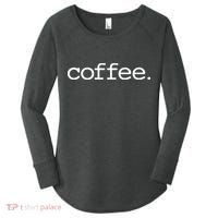 Coffee Women's Perfect Tri Tunic Long Sleeve Shirt thumb 0