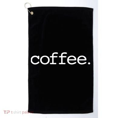 Coffee Golf Towel