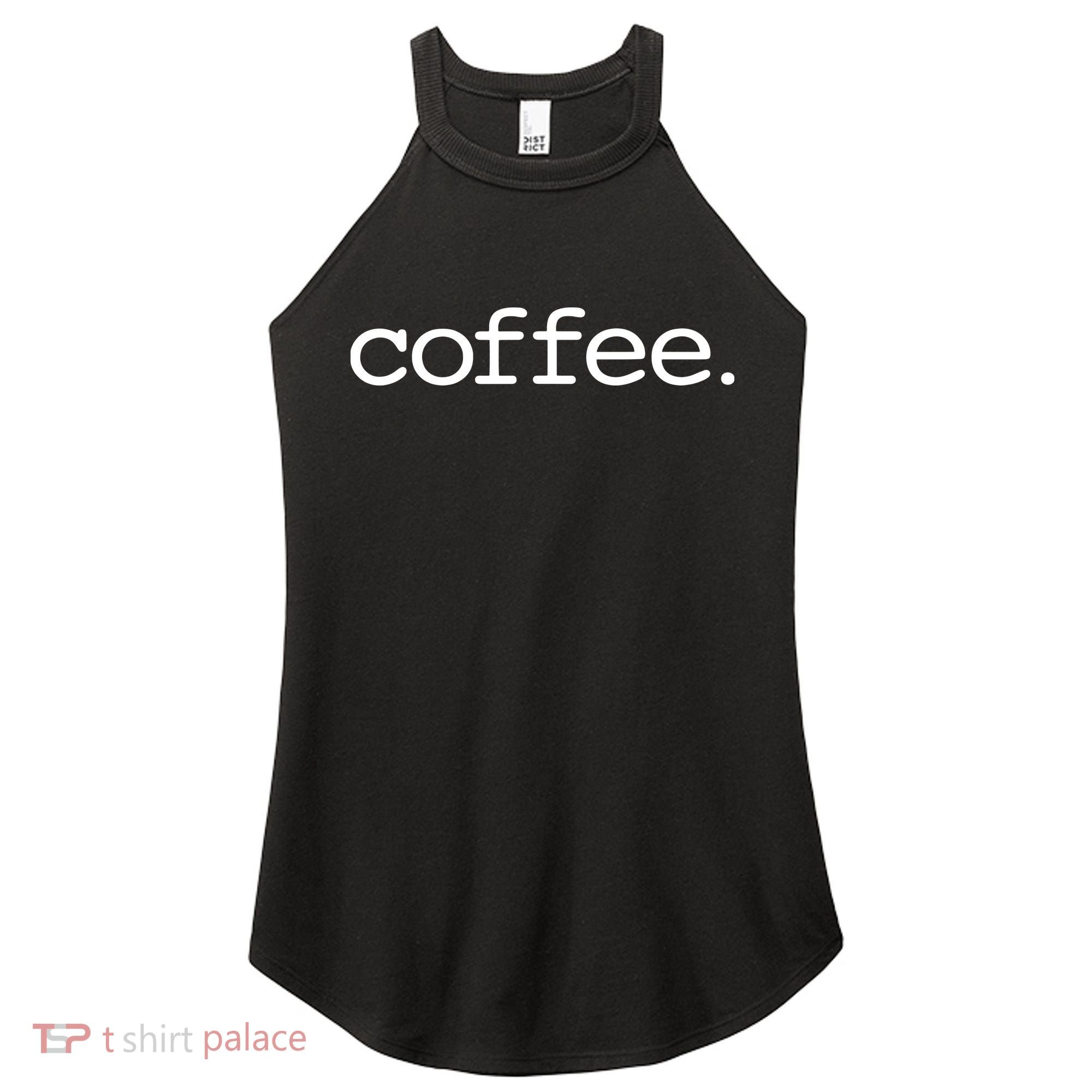 Coffee Women's Perfect Tri Rocker Tank