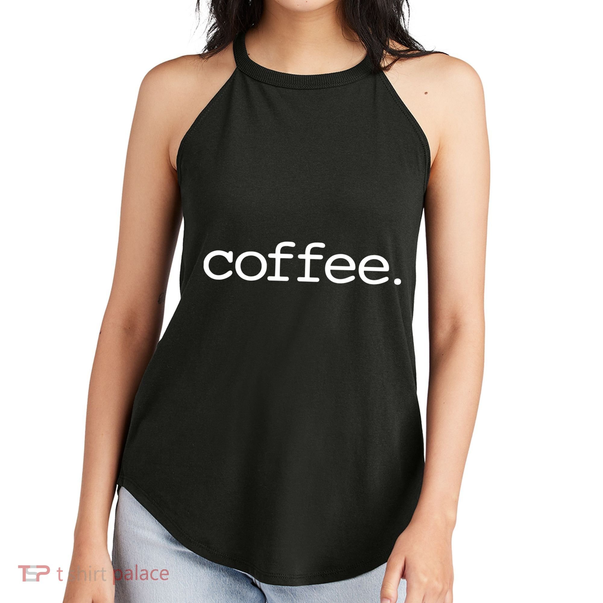 Coffee Women's Perfect Tri Rocker Tank