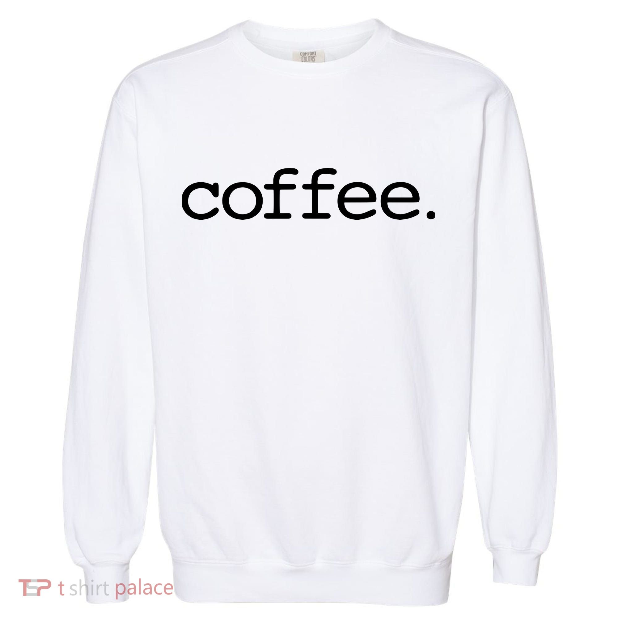 Coffee Garment-Dyed Sweatshirt