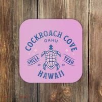 Cockroach Cove Oahu Hawaii Sea Turtle Coaster thumb 0