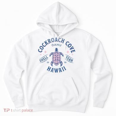 Cockroach Cove Oahu Hawaii Sea Turtle Hoodie