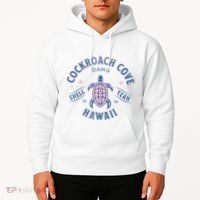 Cockroach Cove Oahu Hawaii Sea Turtle Hoodie thumb 2