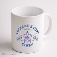 Cockroach Cove Oahu Hawaii Sea Turtle Coffee Mug thumb 1
