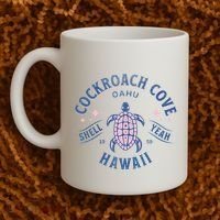 Cockroach Cove Oahu Hawaii Sea Turtle Coffee Mug thumb 2