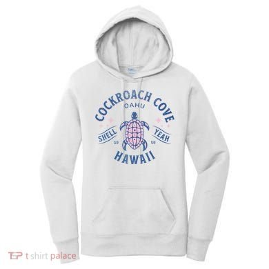 Cockroach Cove Oahu Hawaii Sea Turtle Women's Hoodie
