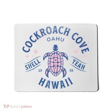 Cockroach Cove Oahu Hawaii Sea Turtle Mousepad