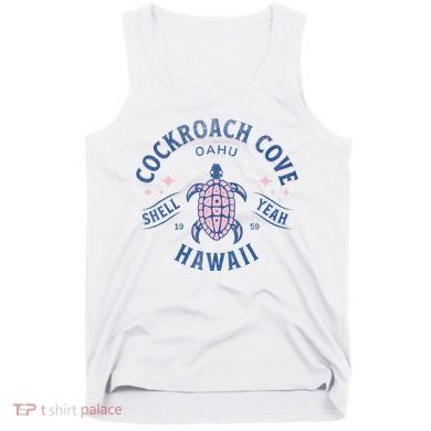 Cockroach Cove Oahu Hawaii Sea Turtle Tank Top