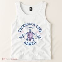 Cockroach Cove Oahu Hawaii Sea Turtle Tank Top thumb 2