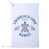 Cockroach Cove Oahu Hawaii Sea Turtle Golf Towel thumb 0