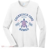 Cockroach Cove Oahu Hawaii Sea Turtle Women's Long Sleeve Shirt thumb 0