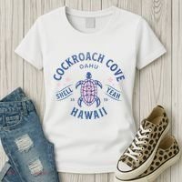 Cockroach Cove Oahu Hawaii Sea Turtle Women's T-Shirt thumb 3