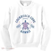 Cockroach Cove Oahu Hawaii Sea Turtle Kids Sweatshirt thumb 0