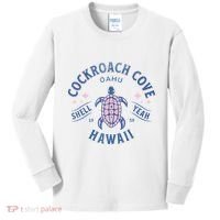 Cockroach Cove Oahu Hawaii Sea Turtle Kids Long Sleeve Shirt thumb 0