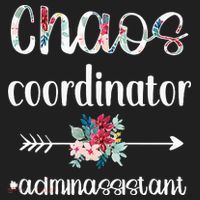 Chaos Coordinator Office Administrative Assistant Day Women's Sweatshirt thumb 2