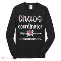 Chaos Coordinator Office Administrative Assistant Day Tall Long Sleeve Shirt thumb 0