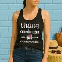 Chaos Coordinator Office Administrative Assistant Day Women's Tank Top thumb 2