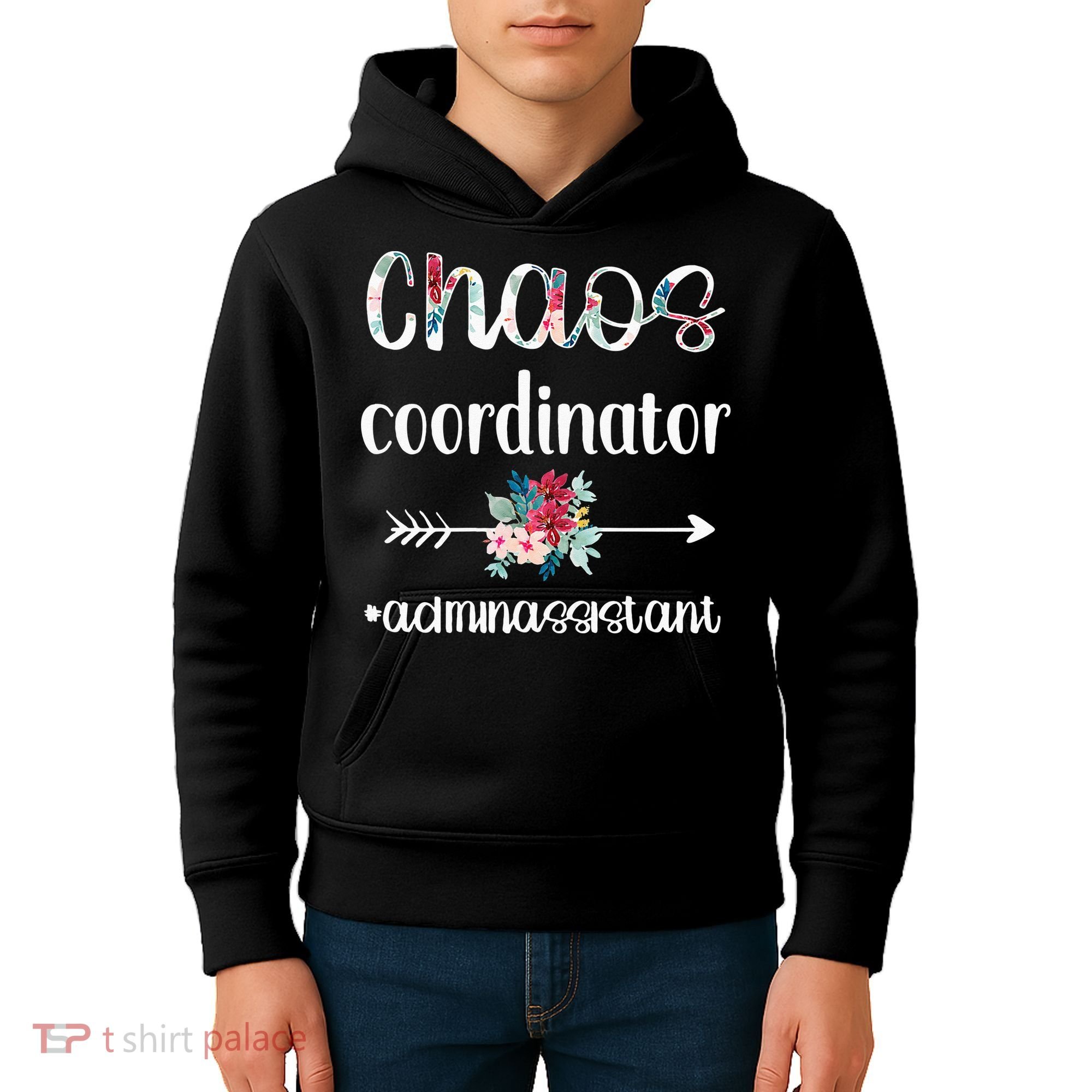 Chaos Coordinator Office Administrative Assistant Day Kids Hoodie