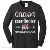 Chaos Coordinator Office Administrative Assistant Day Kids Long Sleeve Shirt thumb 0