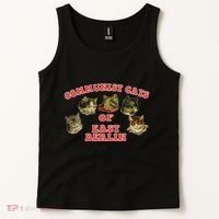 Communist Cats Of East Berlin Kitten Saying Tank Top thumb 2