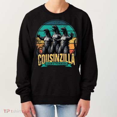 Cousinzilla Cousin Of The Monsters Funny Gifts For Family Women's Sweatshirt