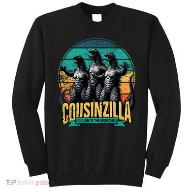 Cousinzilla Cousin Of The Monsters Funny Gifts For Family Sweatshirt
