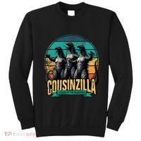 Cousinzilla Cousin Of The Monsters Funny Gifts For Family Sweatshirt thumb 0